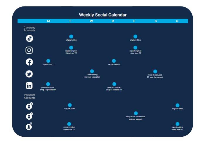 Social Media Calendar for Creative Agencies – Free Template