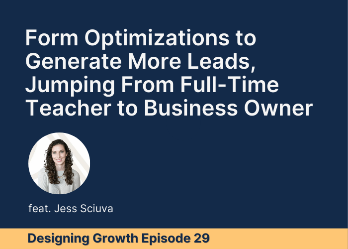 Form Optimizations to Generate More Leads