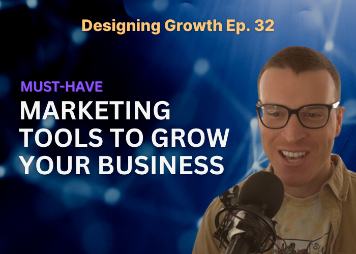 Featured Image for Designing Growth Episode 32 showing host Sam Chlebowski.